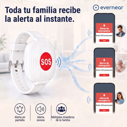 Botón SOS de asistencia familiar